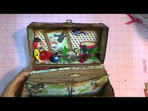 Crate Paper Toy Box Project