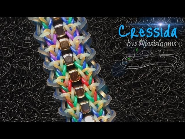 CRESSIDA Hook Only bracelet tutorial