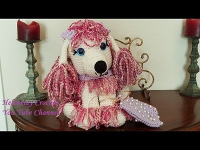 Crochet French Poodle Amigurumi Dog Part 2 of 2 DIY Tutorial