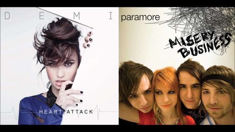 Demi Lovato vs. Paramore - Misery Heart Attack