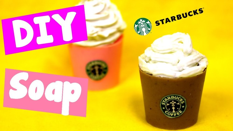 DIY Crafts: Starbucks Soap | Easy Melt & Pour Soap Tutorial | Starbucks DIY