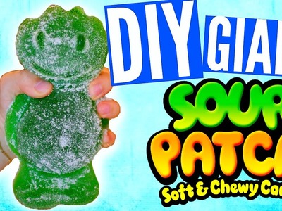 DIY GIANT Sour Patch Kid! World's LARGEST Sour Patch Kid!!