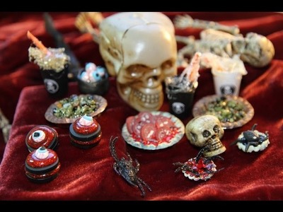 DIY: Halloween Buffet: Roasted Toad Pie, Poisonous Potions, Eyeball Soup and More