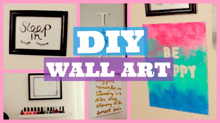 DIY Room Decor | Prints + Wall Art | PART 2