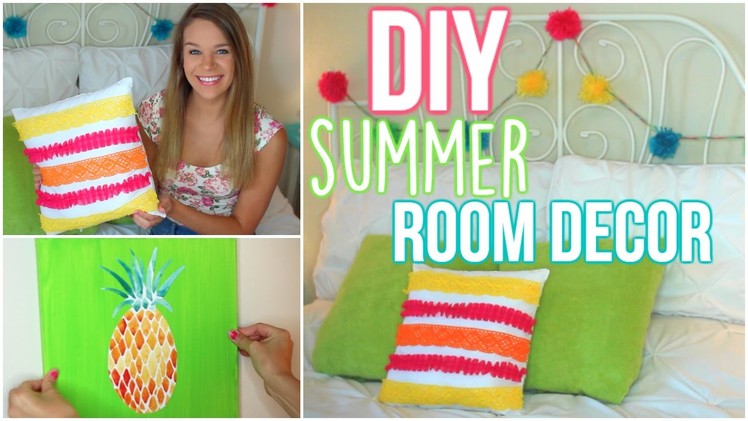DIY Summer Room Decor: Tumblr Inspired!!