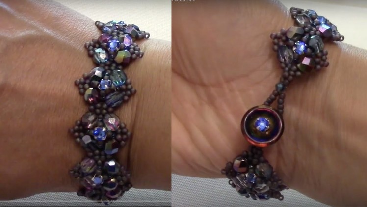 Handmade Jewelry, Purple Haze Bracelet Part 2 of 2