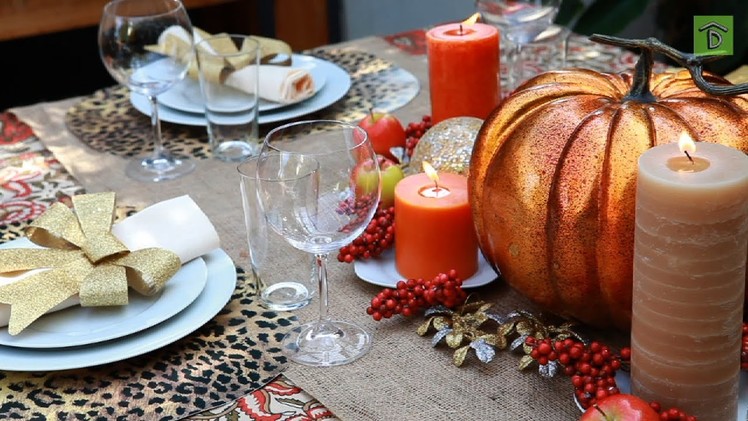 How To Create a Fabulous Thanksgiving Centerpiece!