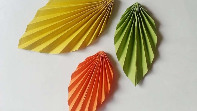 How To Create Easy And Fun Paper Leaves - DIY Crafts Tutorial - Guidecentral