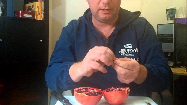 How to germinate pomegranate seeds from a fresh fruit