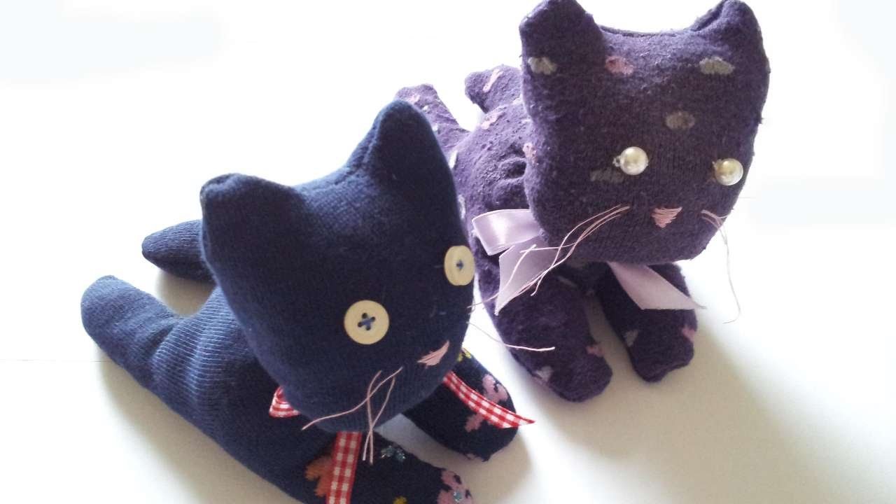 How To Make A Cute Sock Cat DIY Crafts Tutorial Guidecentral