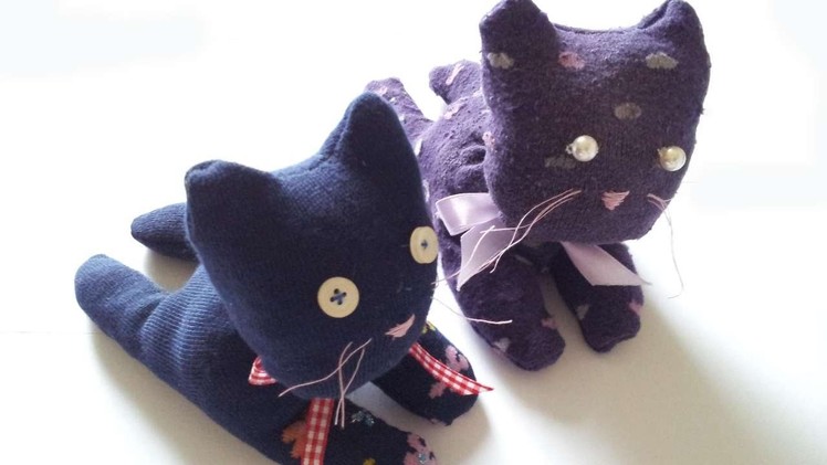 How To Make A Cute Sock Cat - DIY Crafts Tutorial - Guidecentral