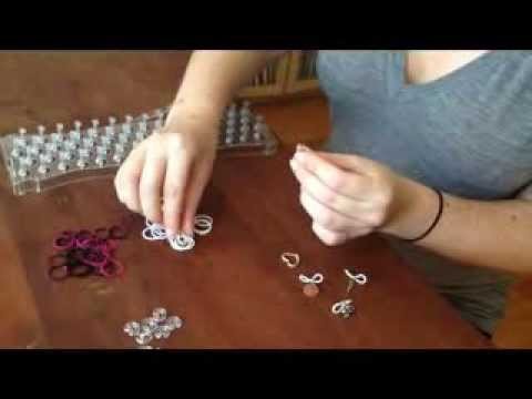How to Make a FunLoom Rubber Band Bracelet with Multiple Charms