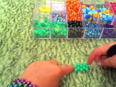 How to make a kandi.pony bead pacman ghost