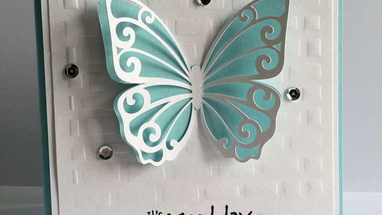 How To Make A Pretty Dimensional Butterfly Card - DIY Crafts Tutorial - Guidecentral