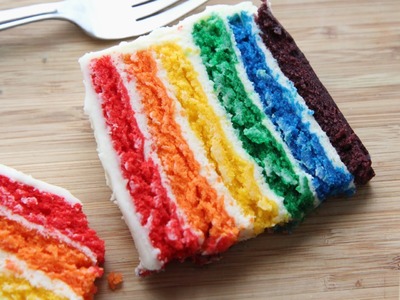 How to Make A Rainbow Cake (Easy, From-Scratch Recipe)