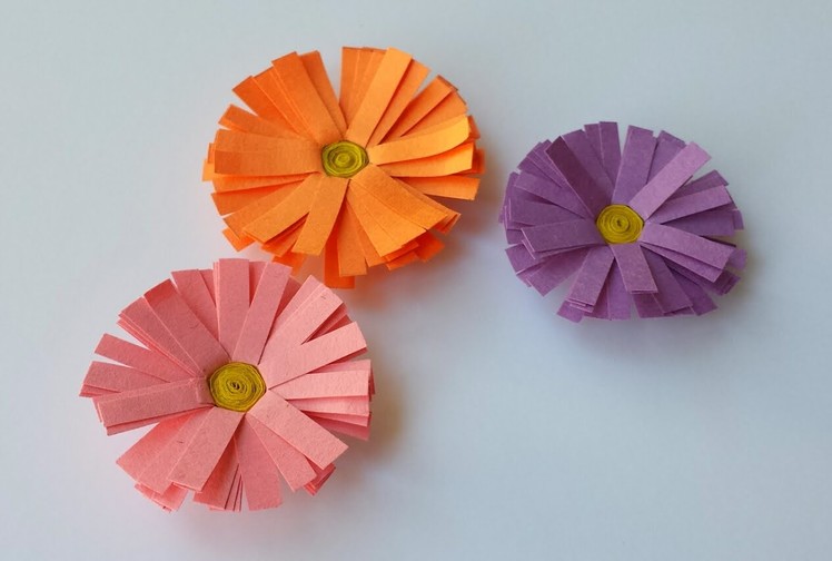 How to make Paper Daisy Flower
