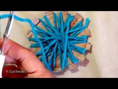How To Make Pretty Yarn Loom Flowers - DIY Crafts Tutorial - Guidecentral