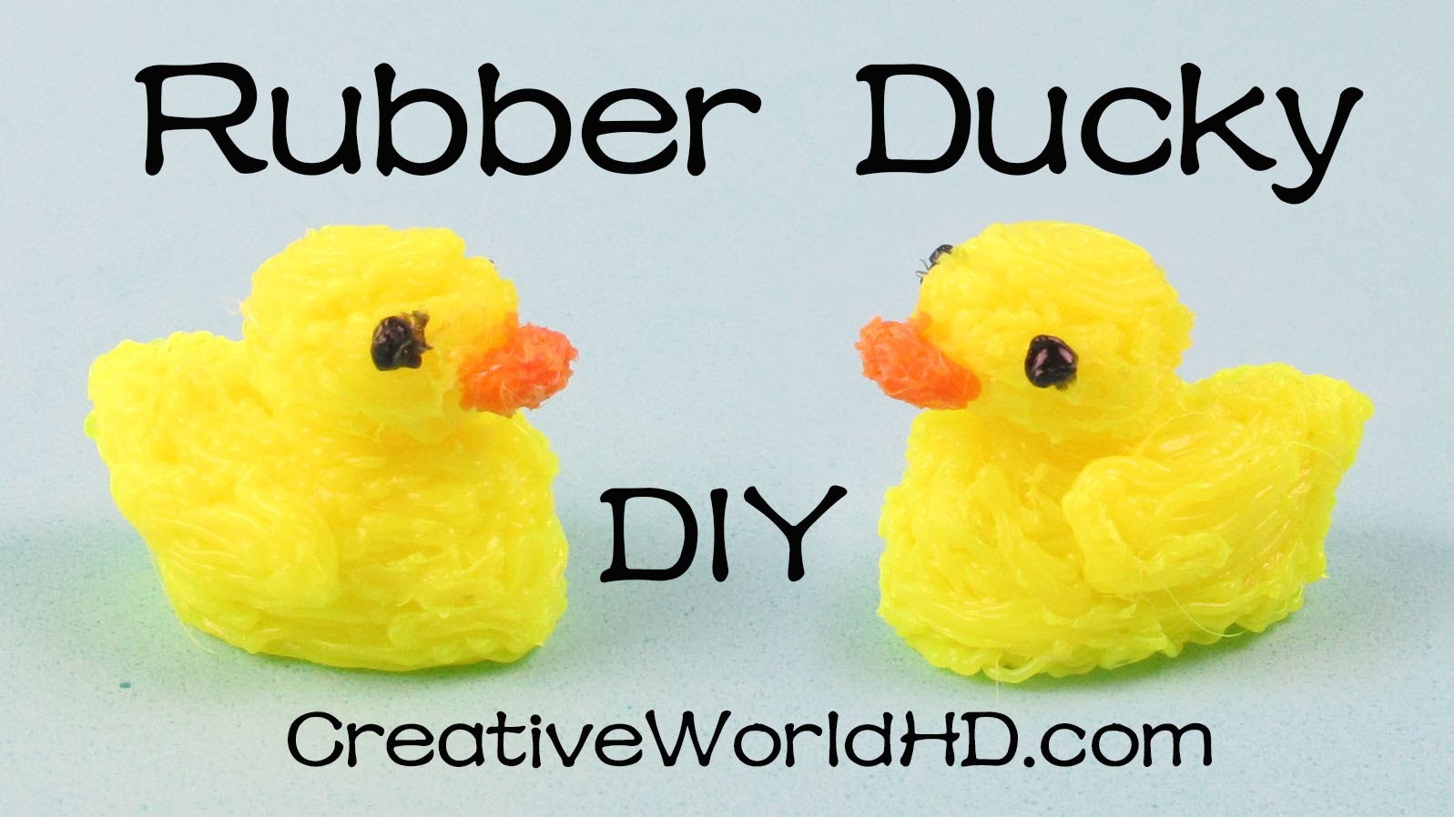 How to Make Rubber Ducky.Duck - 3D Printing Pen Creations DIY Tutorial