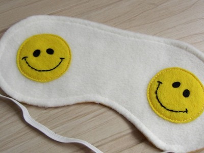 How To Sew A Smiley Sleep Mask - DIY Style Tutorial - Guidecentral