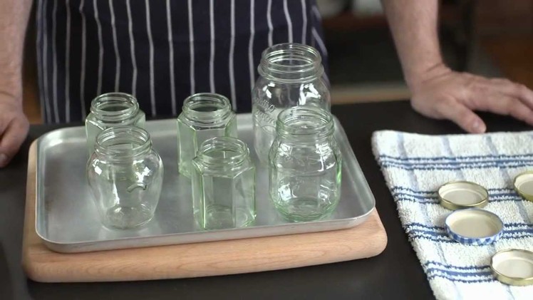How To - sterilise jars