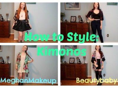 How to Style: Kimonos feat. Lindsey | MEGHAN HUGHES