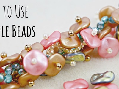 How to Use Ripple Beads: DIY Jewelry Bracelet Tutorial