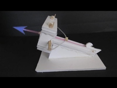 Make a miniature ballista - siege engine