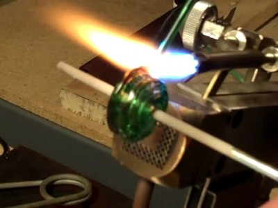 MercurysGlass.com-How to make a hollow lampworked glass bead