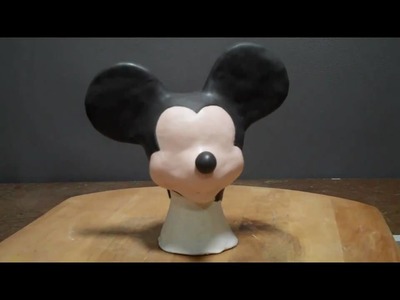 Mickey Mouse sculpture, preview
