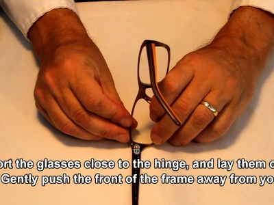 Narrow an Acetate, TR-90 or Plastic Frame That Is Too Wide. Eyewear Repairs Made Easy.
