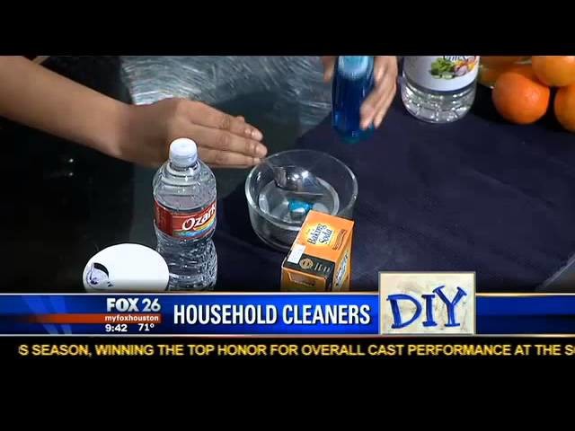 Natural Resources Segment on Fox News 26: Natural Solutions for Home Base Cleaning