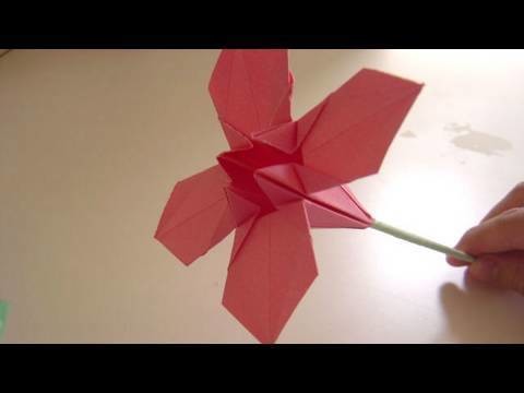 Origami Flower - How to