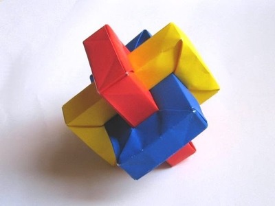 Origami "Umulius Rectangulum" by Thoki Yenn