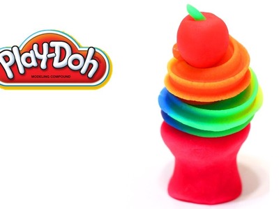 Play-Doh Rainbow Swirl Tutorial