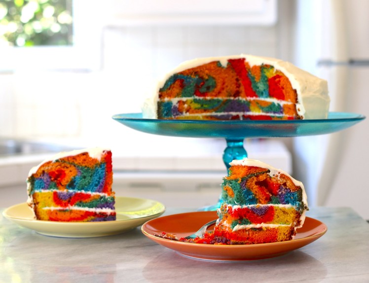 Rainbow Cake - Gemma's Bigger Bolder Baking Episode 1 - Gemma Stafford