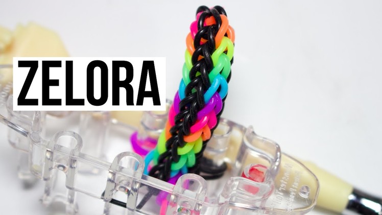 Rainbow Loom Zelora Bracelet | Monster Tail Tutorial