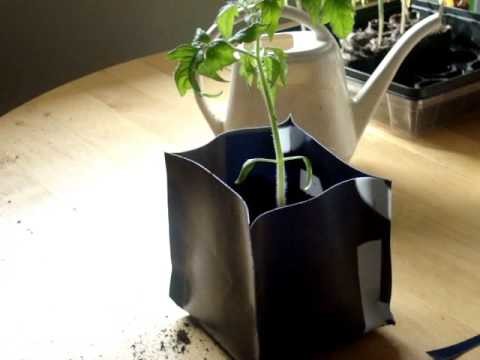 Recycled Vinyl Plant Bags
