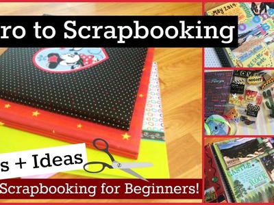 Scrapbooking For Beginners - Tips + Ideas  | CraftieAngie