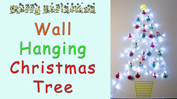 Wall Hanging Christmas Tree | Washi Tape