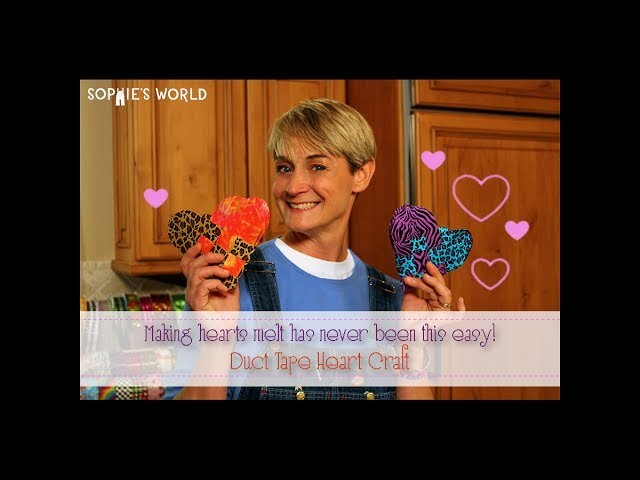 Woven Duct Tape Heart|Sophie's World