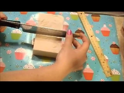 Yummy Handmade CP Sugar Cookie Soap Cutting :)