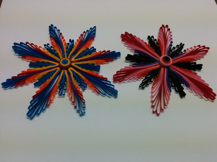 Art & Carft: How to make Paper Quilling Flower