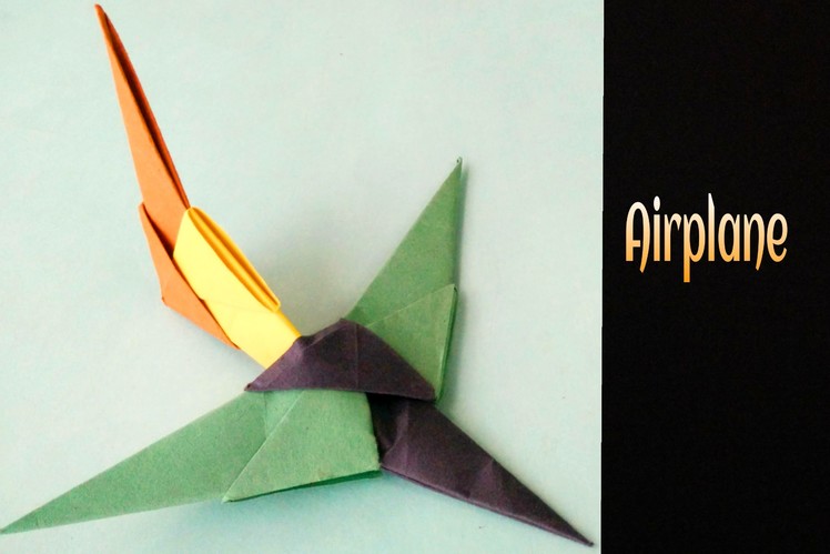 Assemble an Origami Paper Airplane (Aeroplane) - Modular !!