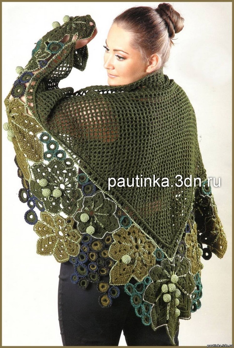 Crochet Shawl| Free |crochet patterns| 316