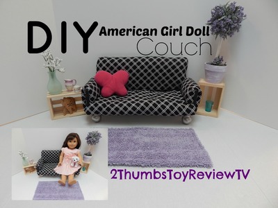 DIY American Girl Doll Couch