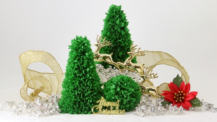 DIY Christmas Decoration: Easy Tabletop Paper Xmas Tree