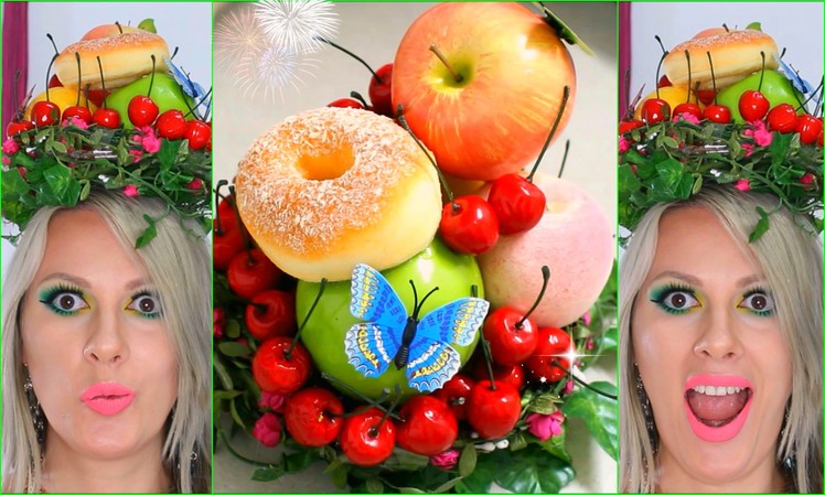 DIY Crafts Fruit Headdress Hat Hair Accessories