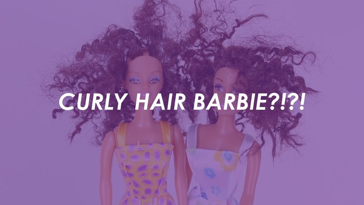 DIY Curly Hair Barbie FAIL!! | The Twist