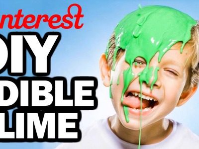 DIY Edible Slime - Man Vs Pin - Pinterest Test #67