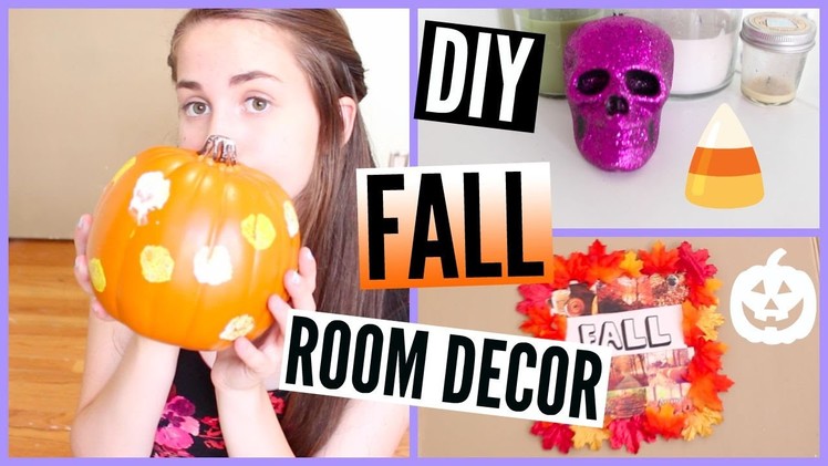 DIY Fall.Halloween Room Decor + Organization ♡